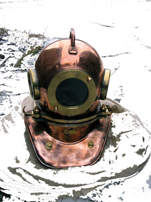 Фото водолазного шлема УВС-50М